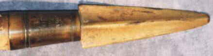 detail of Hardy rod case