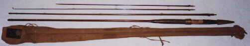 picture of antique hardy trout rod