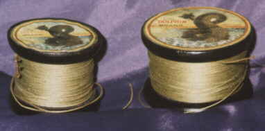 picture of antique fishing line