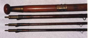 photo of old greenheart salmon rod