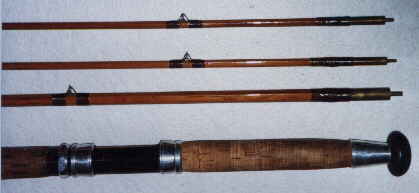 photo of old cane flyrod