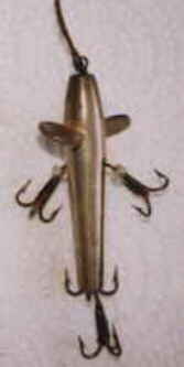 antique slotted devon minnow